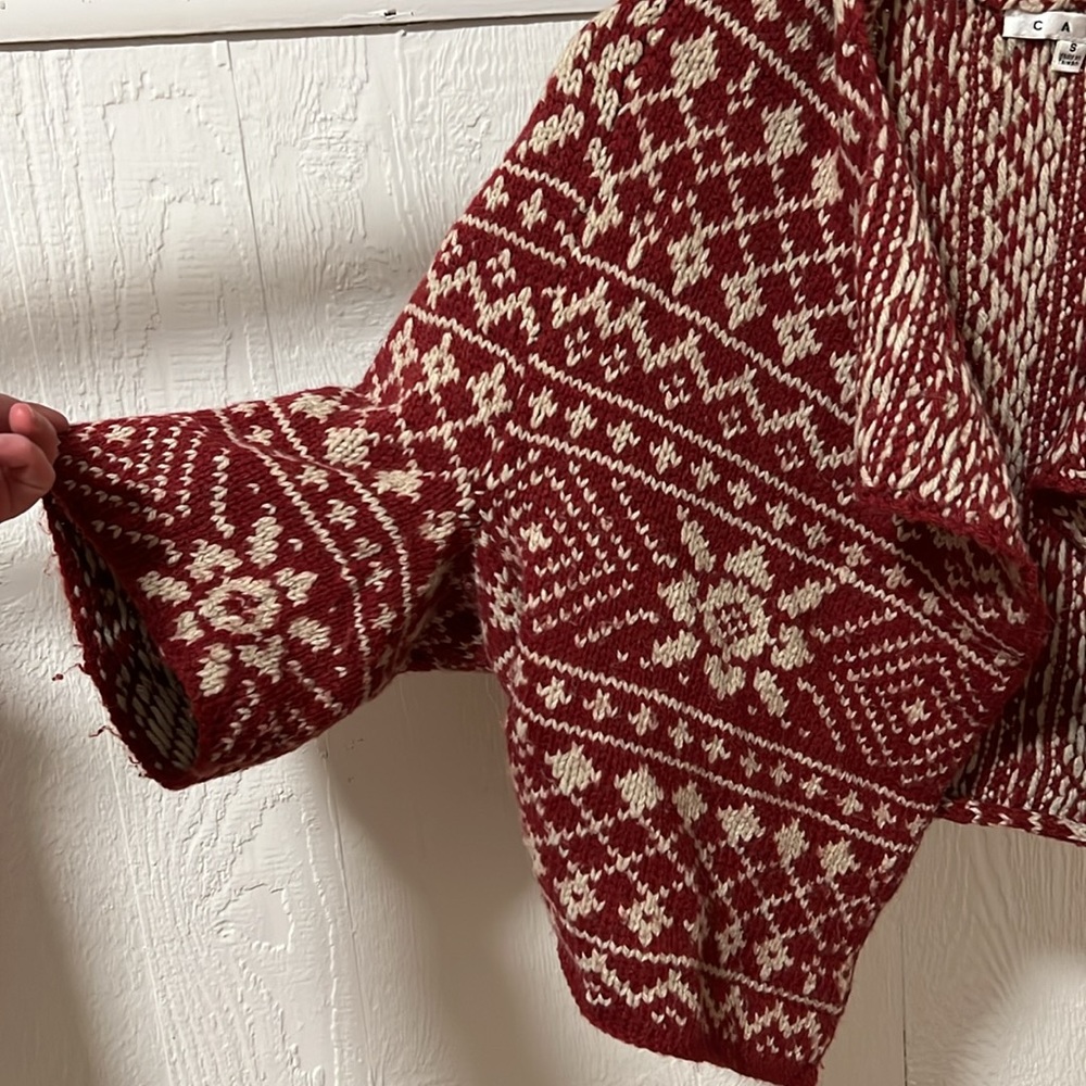 Unique cropped sweater - Picture 2 of 5